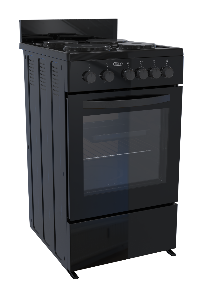 Defy 4 Plate Gas/Electric Combination Cooker with Eye-Level Grill